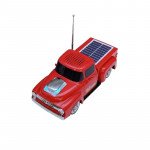 Wholesale Solar-Powered Pickup Truck Bluetooth Speaker - Portable Wireless Outdoor Audio System with Solar Charging WS692 for Universal Cell Phone And Bluetooth Device (Red)