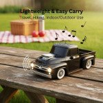 Wholesale Pickup Truck Design Portable Wireless Bluetooth Speaker with Radio WS538 for Universal Cell Phone And Bluetooth Device (White)