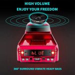 Wholesale Pickup Truck Design Portable Wireless Bluetooth Speaker with Radio WS538 for Universal Cell Phone And Bluetooth Device (White)