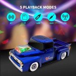 Wholesale Pickup Truck Design Portable Wireless Bluetooth Speaker with Radio WS538 for Universal Cell Phone And Bluetooth Device (White)