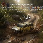 Wholesale Large SUV Design Music Car Portable Wireless Bluetooth Speaker with LED Light WS590 for Universal Cell Phone And Bluetooth Device (White)