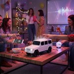Wholesale SUV Shaped Compact Rugged Off-Road Vehicle Design Bluetooth Wireless Speaker with LED Lights WS591 for Universal Cell Phone And Bluetooth Device (White)