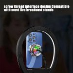 Wholesale Magnetic Gaming Phone Cooler Fan with RGB Lights - Fast Cooling for Mobile Devices X18 for Universal Cell Phone And Bluetooth Device (Black)