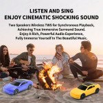 Wholesale Luxury Grand Tourer Style Portable Bluetooth Speaker - Feature-Rich Audio Device X701 for Universal Cell Phone And Bluetooth Device (Blue)