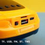 Wholesale Luxury Grand Tourer Style Portable Bluetooth Speaker - Feature-Rich Audio Device X701 for Universal Cell Phone And Bluetooth Device (Blue)