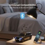 Wholesale Luxury SUV Style Portable Bluetooth Speaker - Solar-Charged, Media-Ready, High-End Design X702 for Universal Cell Phone And Bluetooth Device (Gold)