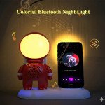 Wholesale Space Ranger Astronaut Design LED Lights Portable Wireless Bluetooth Speaker with Phone Stand YM090 for Universal Cell Phone And Bluetooth Device (Red)