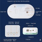 Wholesale Space Ranger Astronaut Design LED Lights Portable Wireless Bluetooth Speaker with Phone Stand YM090 for Universal Cell Phone And Bluetooth Device (Red)