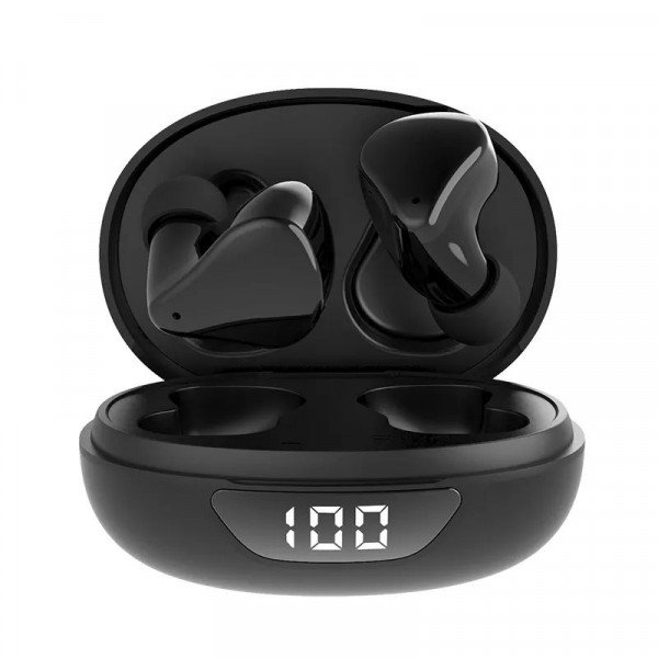 Wholesale TWS Stereo 9D Sound True Wireless Earbuds Touch Control Bluetooth Wireless Headset P68 (Black)