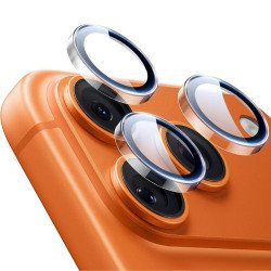 Premium Guard Titanium Alloy HD Tempered Glass Camera Lens Protector for Apple iPhone 17 Pro Max / 17 Pro (Clear)