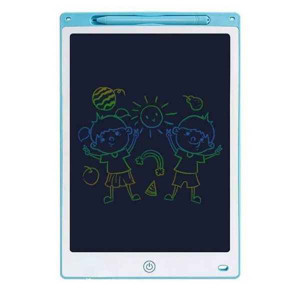 Wholesale LCD Writing Tablet for Kids 12 Inch, Colorful Doodle Board Drawing Tablet, Erasable Reusable Writing Pad, Educational Toy for Children Kid Party Outdoor and Indoor Play (Blue)