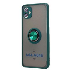 Tuff Slim Armor Hybrid Ring Stand Case for Samsung Galaxy A04e (Green) Tuff Slim Armor Hybrid Ring Stand Case for Samsung Galaxy A04e (Green)
