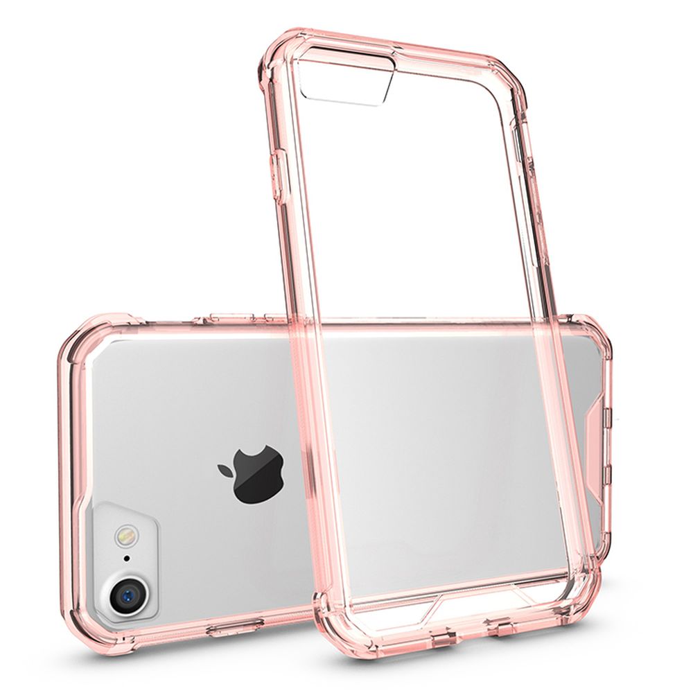 Door Zielig Picasso Wholesale iPhone 7 Plus Air Hybrid Clear Case (Rose Gold)