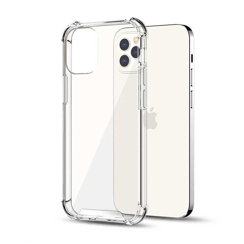 CLEAR CASE For iPhone 13, 13 Pro, 13 Pro Max, 13 Mini Shockproof Silicone  Bumper Cover