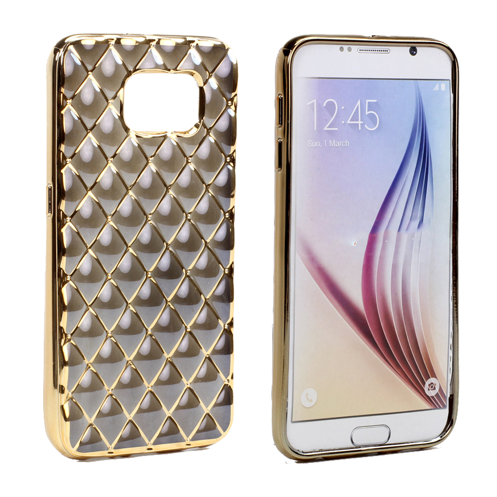 Wholesale Samsung Galaxy S6 Edge Plus Exotic Electroplate Soft