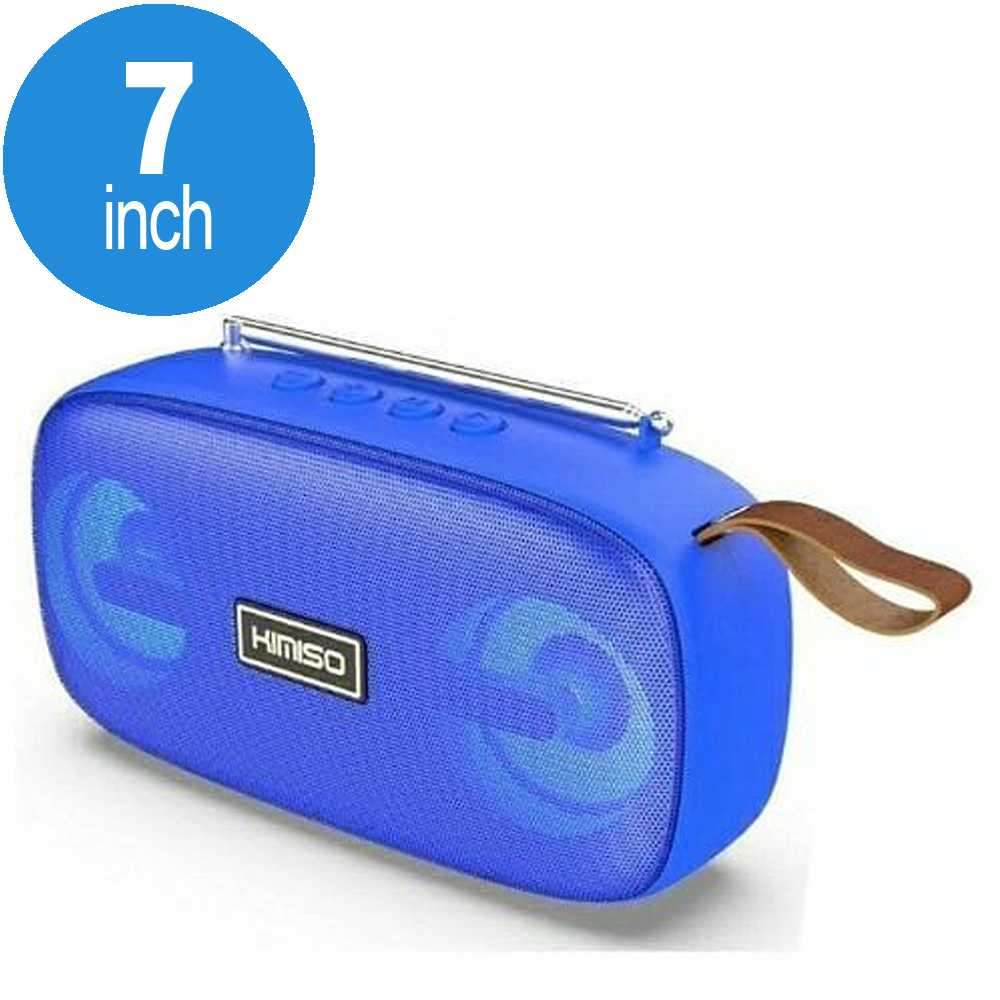 ''Dual Speaker LED Bluetooth Wireless Speaker with FM Radio, Micro SD, FLASH DRIVE Slot, Aux''''''''''