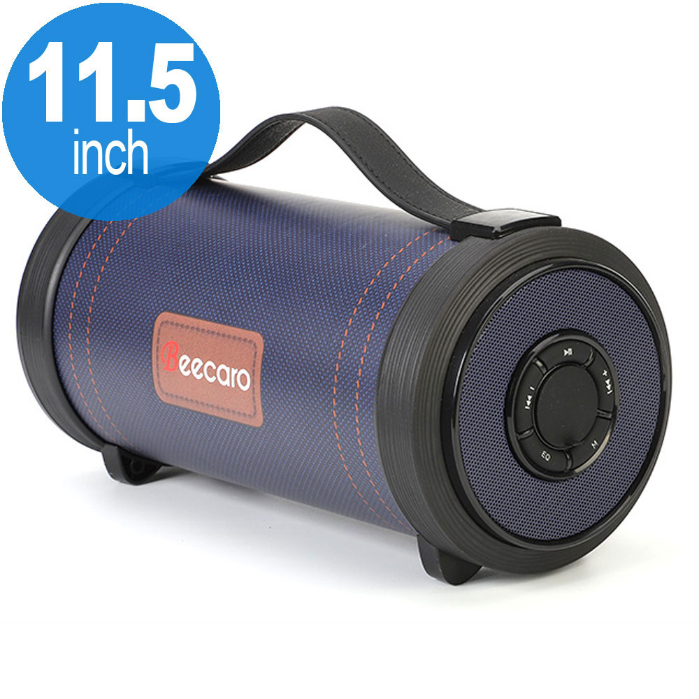 Heavy Bass Sub-woofer Portable Wireless Bluetooth SPEAKER with Carry Handle S39 (Blue)