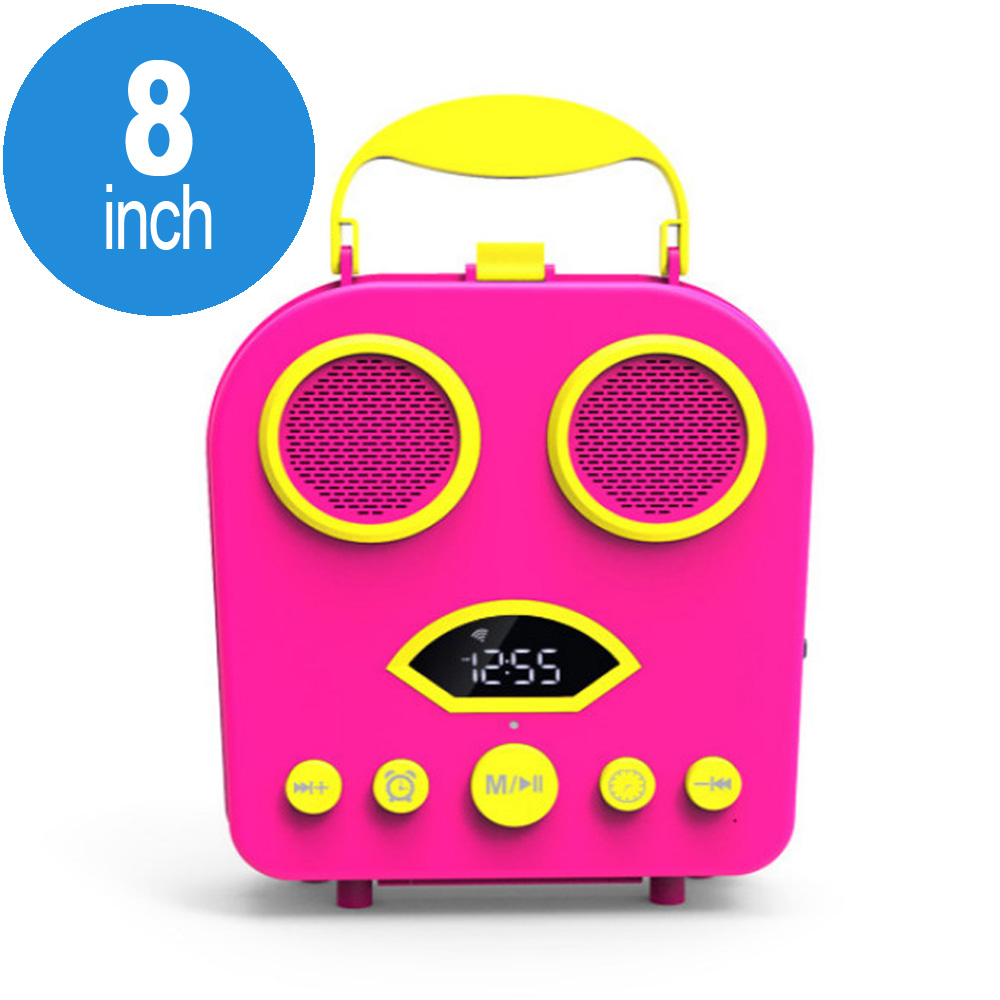 Loud Sound Portable Beach HANDBAG Bluetooth Speaker ATS-2018 (Hot Pink)