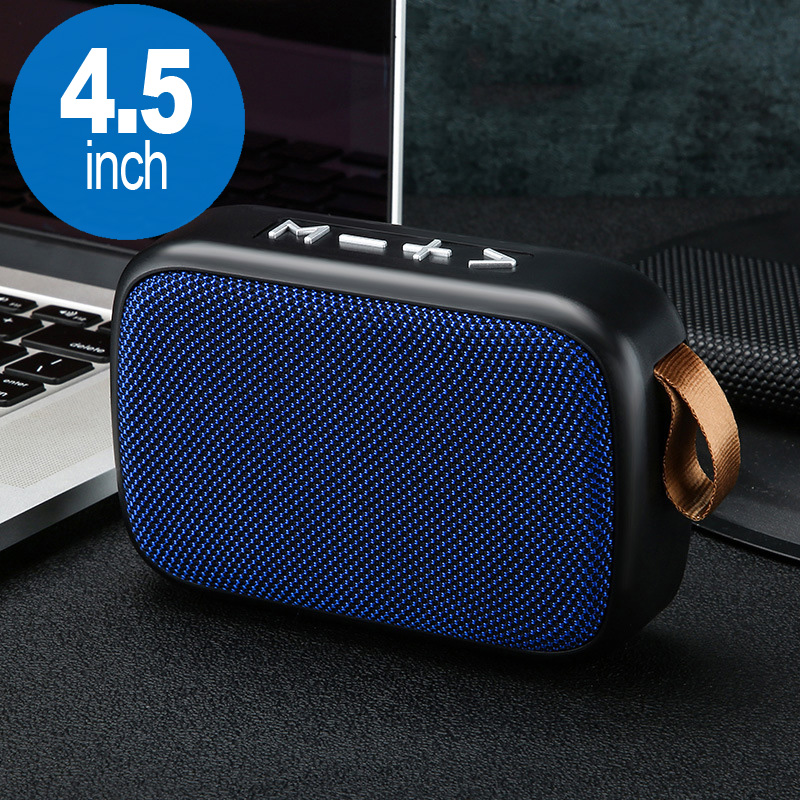 Table Pro Fabric Soft Material Wireless Portable Bluetooth SPEAKER G2 (Blue)