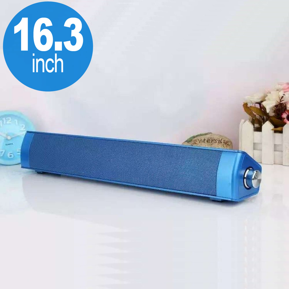 High Quality Long BAR Wireless Bluetooth Speaker JHW-V361 (Blue)