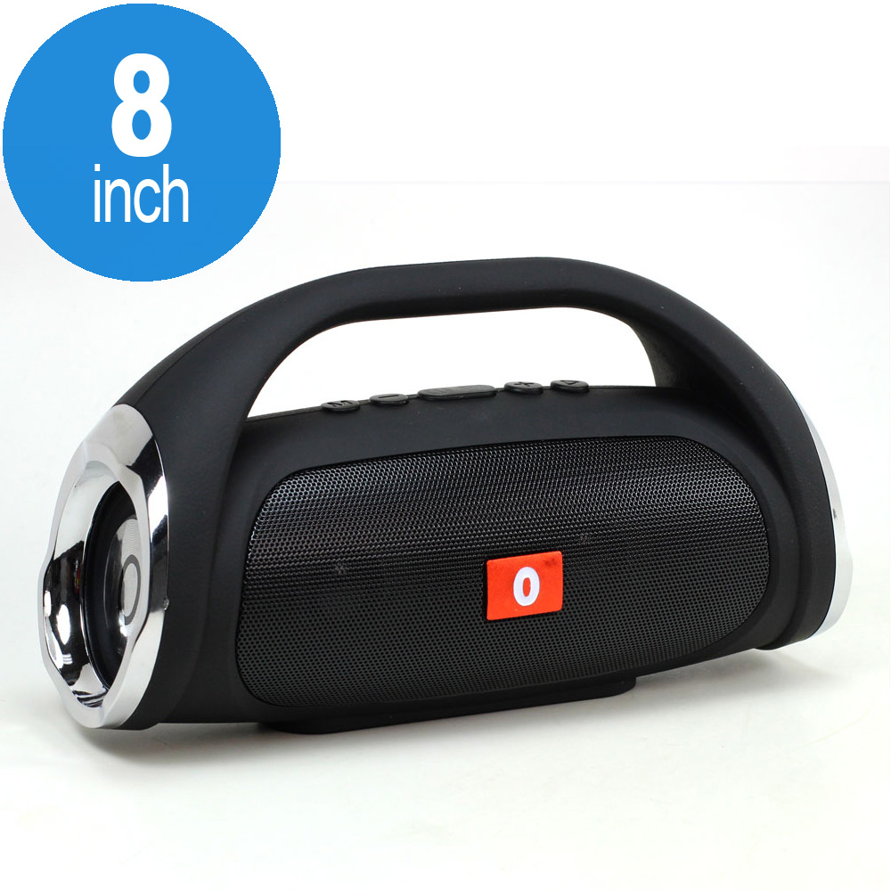 Power Sound Boom Box Carry Handle Bluetooth Speaker K836 (Black)