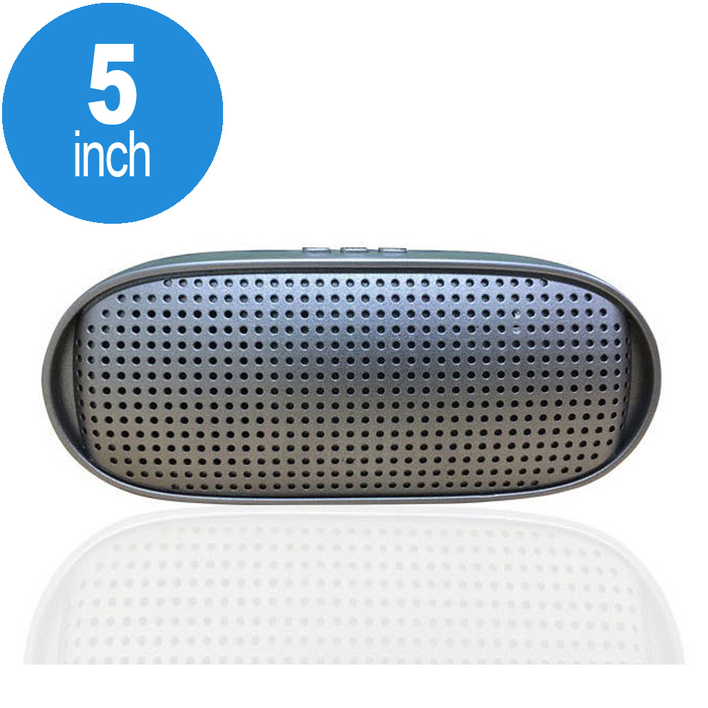 Metallic Design Portable Wireless Bluetooth Speaker Y5 (Silver)
