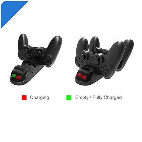 ''Controller USB Charging Station Dock for 2 DualShock 4, PLAYSTATION 4 Charging Station (Black)''