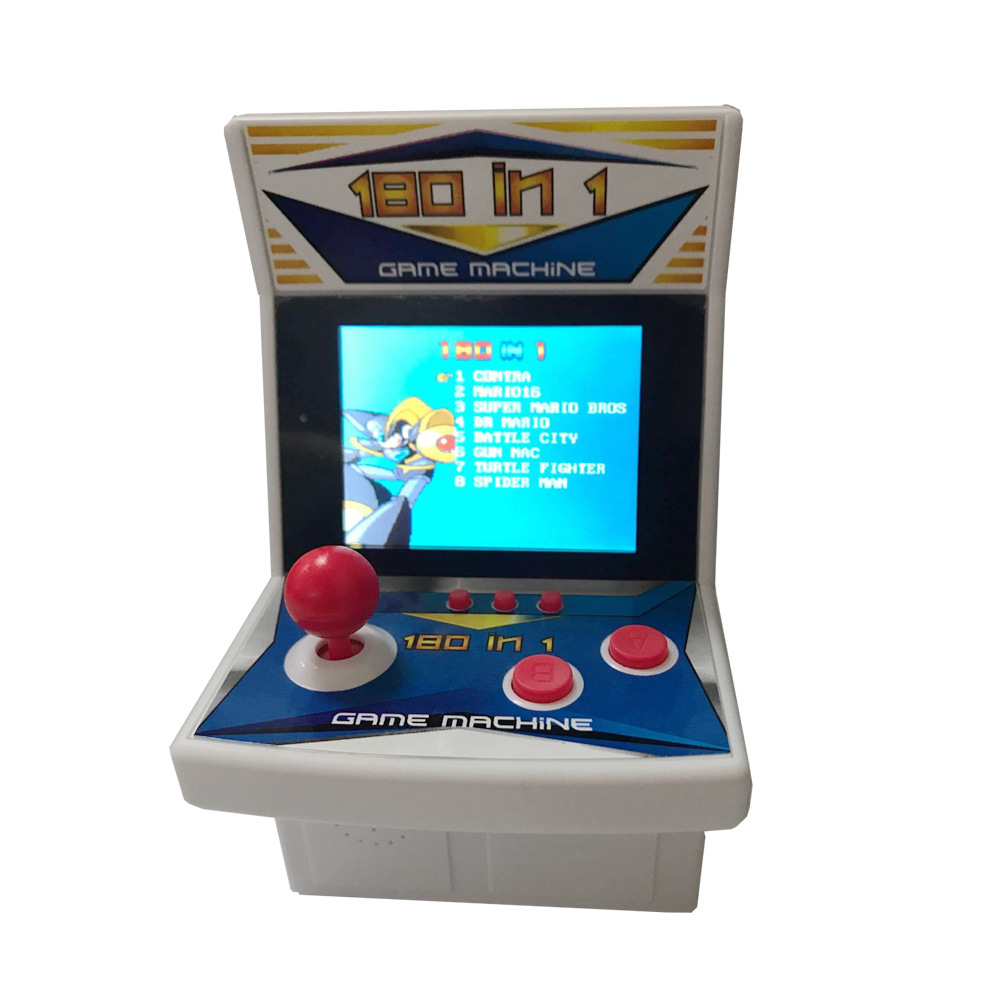 Large 2.8 inch Screen Colorful Portable Retro GAME Arcade GAME Console Machine (Blue)