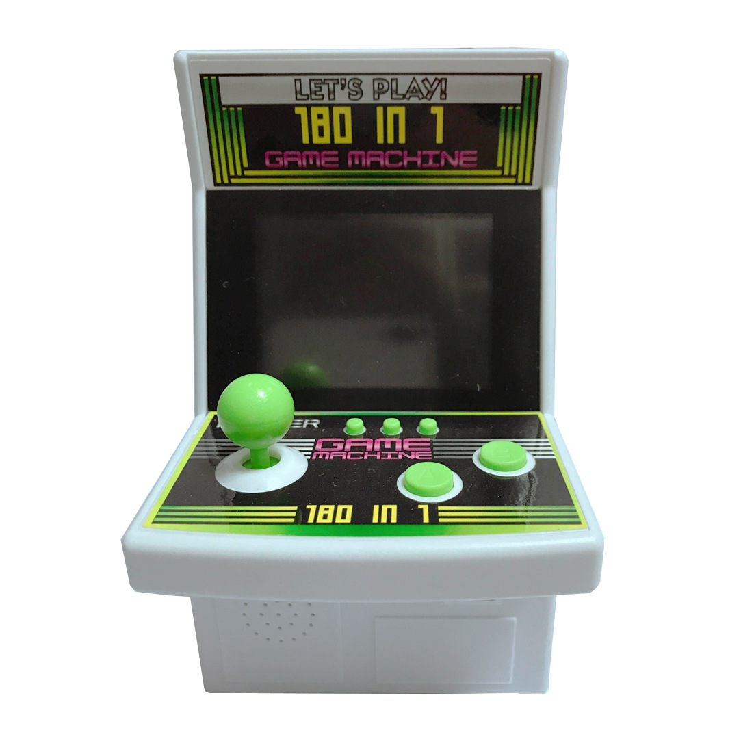 Large 2.8 inch Screen Colorful Portable Retro GAME Arcade GAME Console Machine (Green)