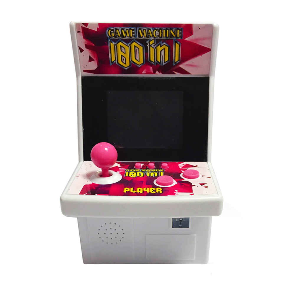 Large 2.8 inch Screen Colorful Portable Retro GAME Arcade GAME Console Machine (Red)