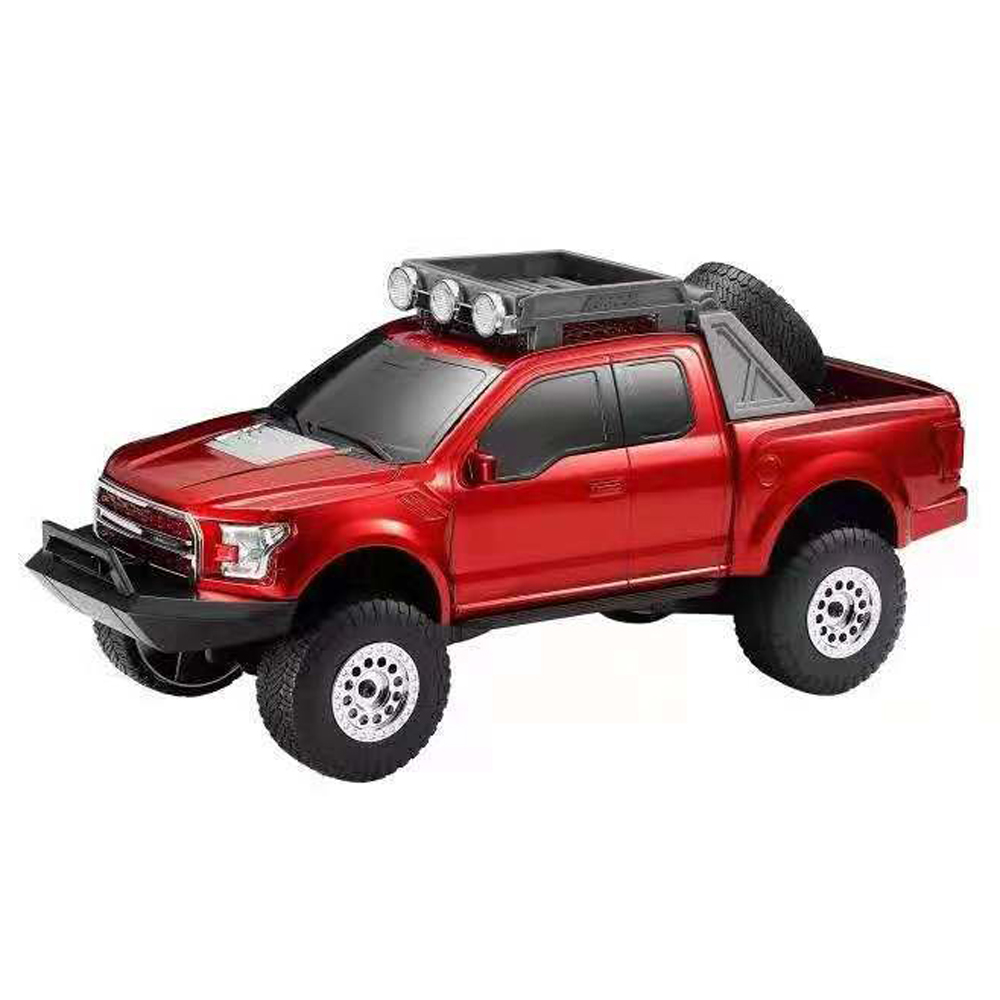 Monster Truck Design Portable Wireless Bluetooth SPEAKER with LED Light WS589 (Red)
