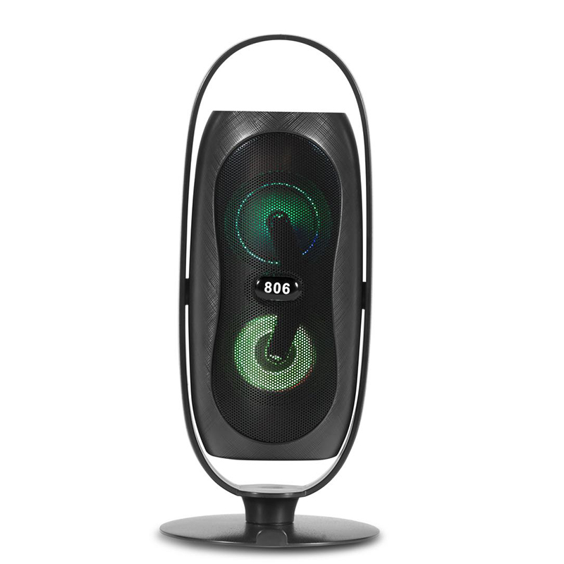 ''LED Light Lantern Carry Portable Bluetooth Speaker 806 for Phone, Device, MUSIC, USB (Black)''''''''''