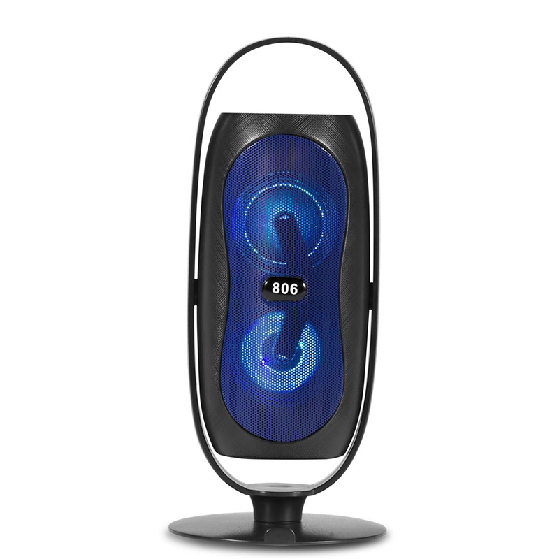 ''LED Light Lantern Carry Portable Bluetooth Speaker 806 for Phone, Device, MUSIC, USB (Blue)''''''''''