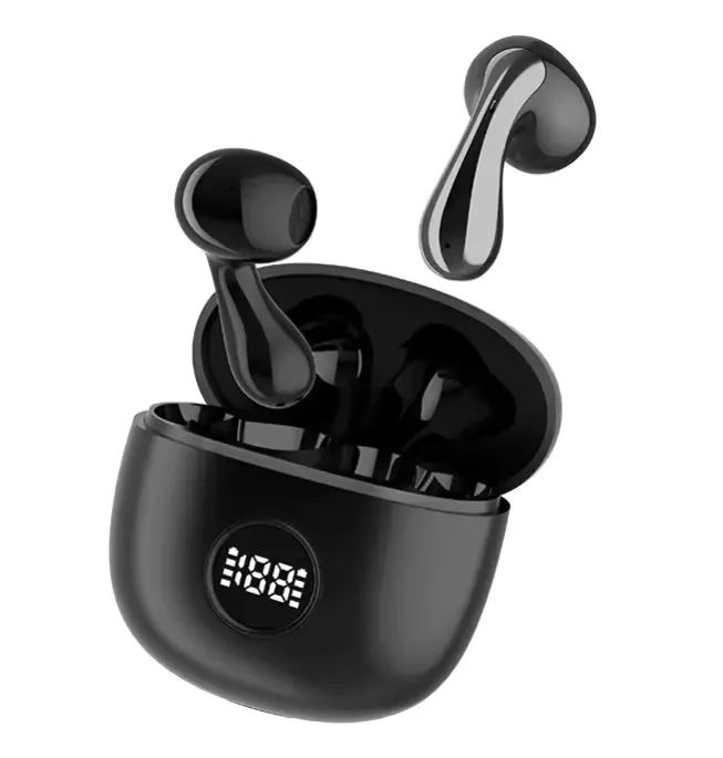 Cool TWS Bluetooth Earphones: Loud Sound, MiC & Battery DISPLAY Case for Universal DeviCes