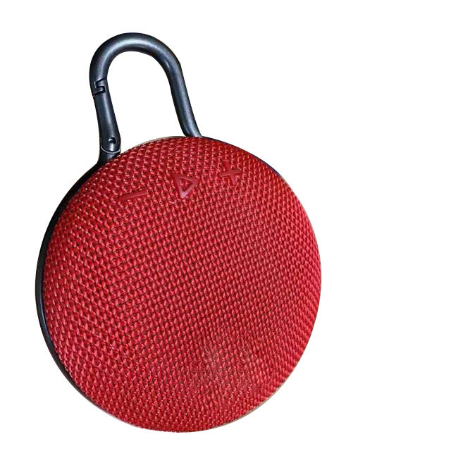 ''Compact Wireless Bluetooth Speaker, Perfect for and Outdoor Activities Clip3Max (Red)''