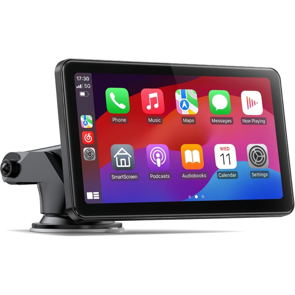 7'' Wireless CarPlay & Android Auto Display Screen - GPS Navigation Touch CONTROL SysteM