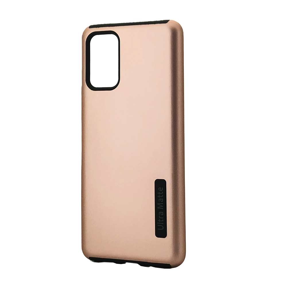 Ultra Matte Armor Hybrid Case for Samsung Galaxy A73 5G (Rose Gold)