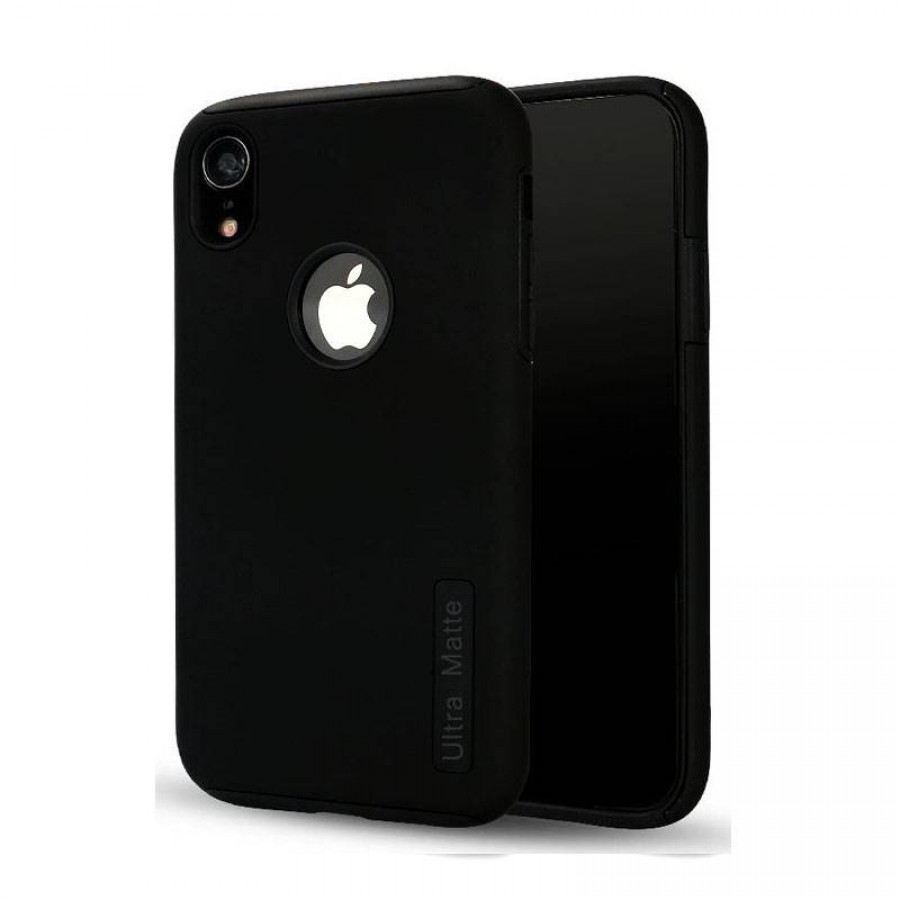 Ultra Matte Armor Hybrid Case for Apple iPHONE XR (Black)