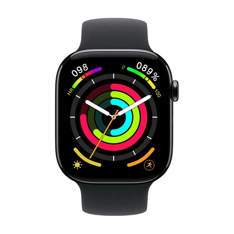 Premium Smart Fitness Watch with Heart Rate Monitor & Step Tracker - iOS & Android Compatibl...