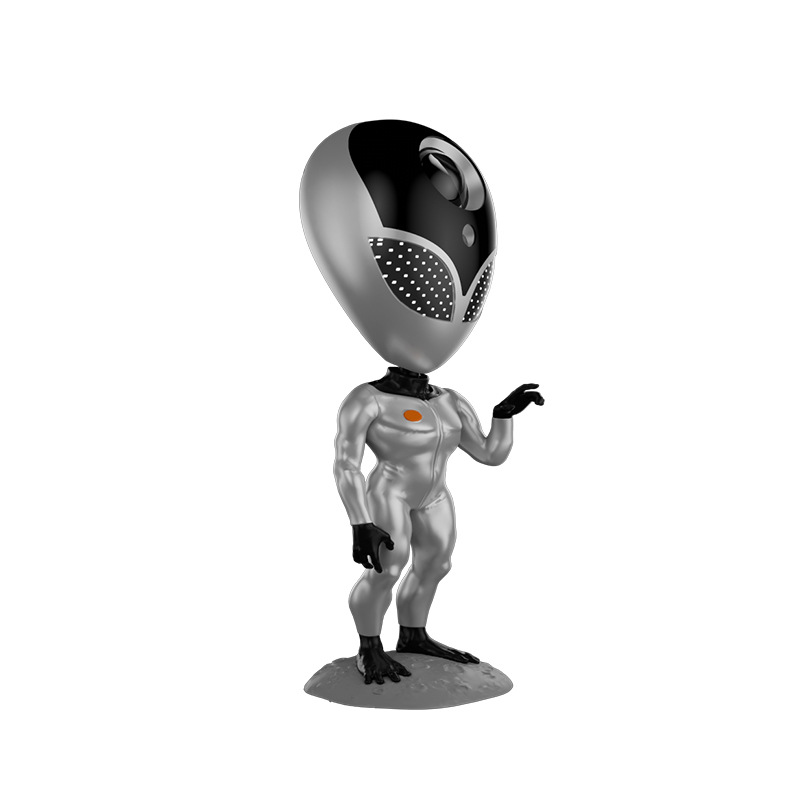 Space Alien Galaxy RGB Night Light Star Projector 360 Rotation for GaMing RooM & BedrooM Black