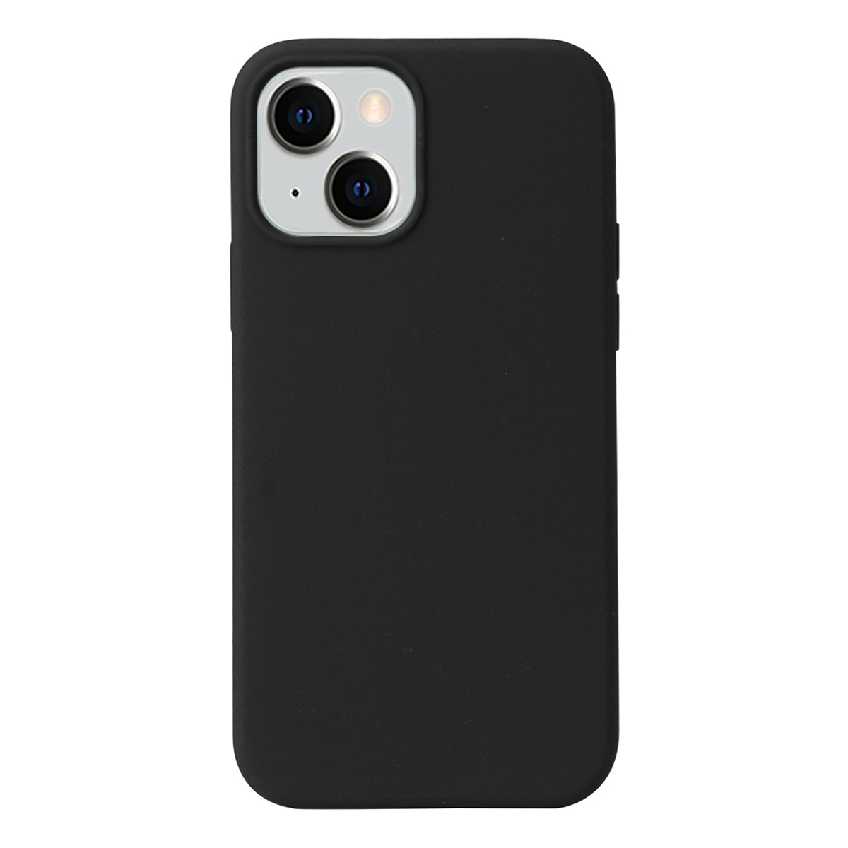 Slim Silicone Full Corner Protection Case for iPHONE 14 Max Plus [6.7] (Black)