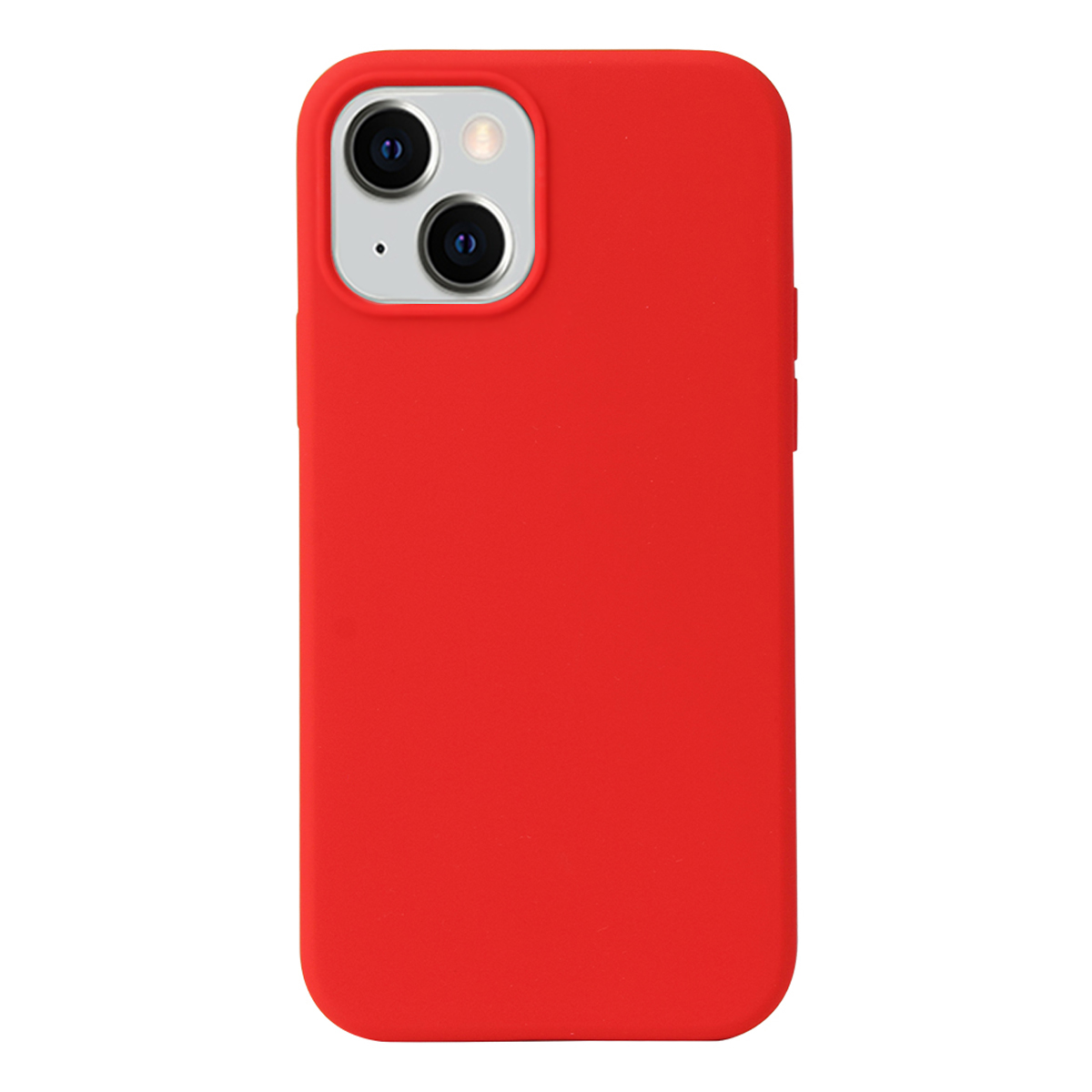Slim Silicone Full Corner Protection Case for iPHONE 14 Max Plus [6.7] (Red)