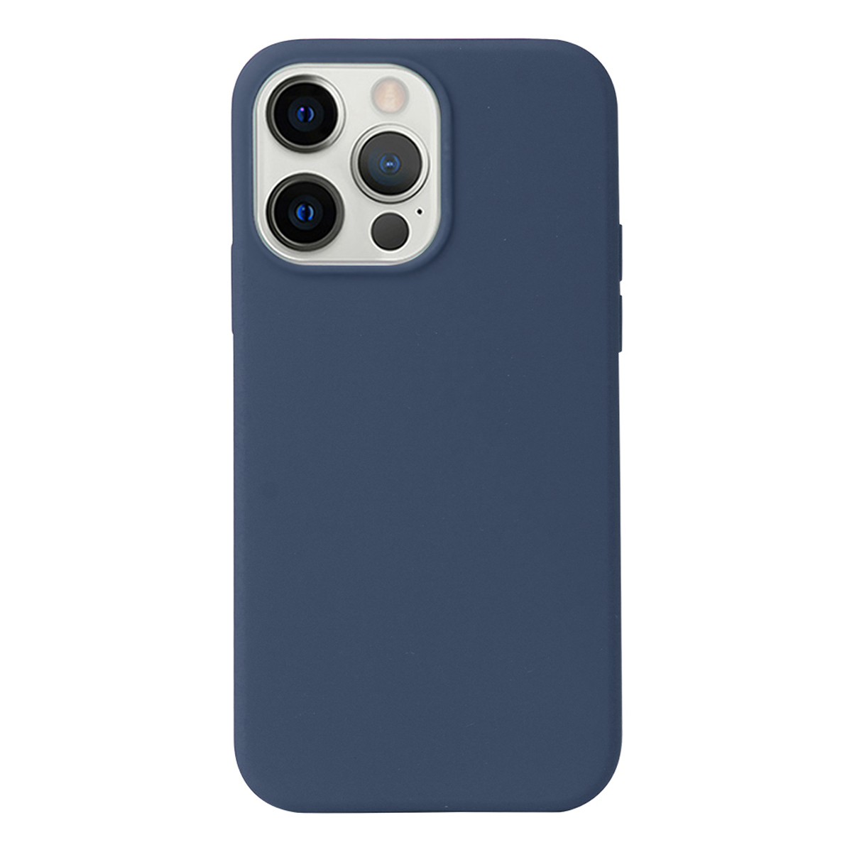 Slim Silicone Full Corner Protection Case for iPHONE 14 Pro Max [6.7] (Navy Blue)