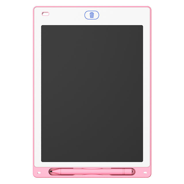 ''LCD Writing Tablet 12 Inch, Colorful Doodle Drawing Tablet, Erasable Reusable Writing Pad (Pink)''