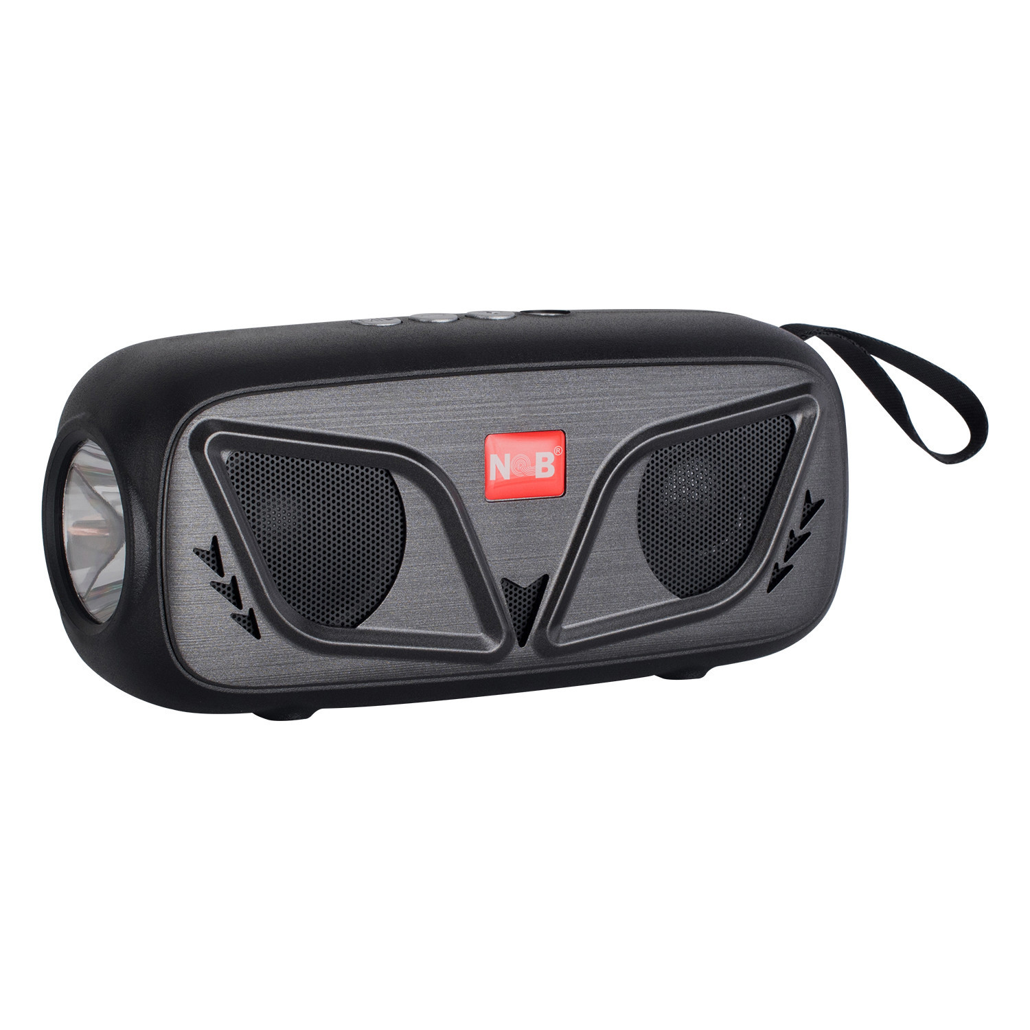 Owl Outdoor Compact Wireless FM Radio Bluetooth Speaker Flashlight, SOLAR Power NB306 for Universal