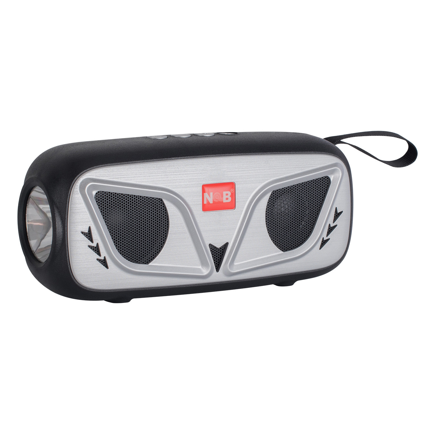 ''Owl Outdoor Compact Wireless FM Radio Bluetooth Speaker Flashlight, SOLAR Power NB306 for Universal