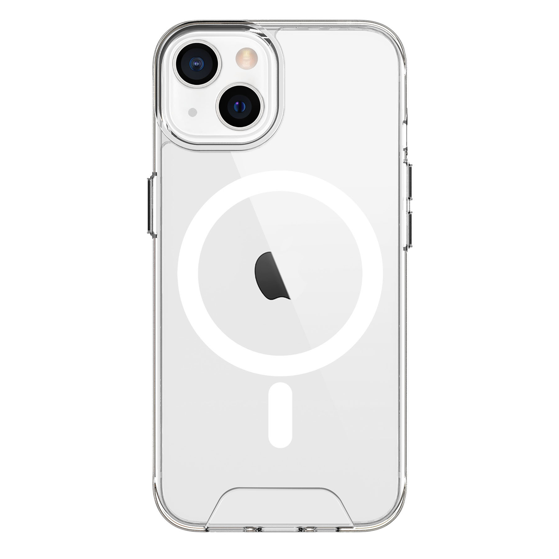 Crystal Clear MagSafe Compatible Slim Case for iPhone SE 2022/2020, iPhone 8/7 - Transparent Cover