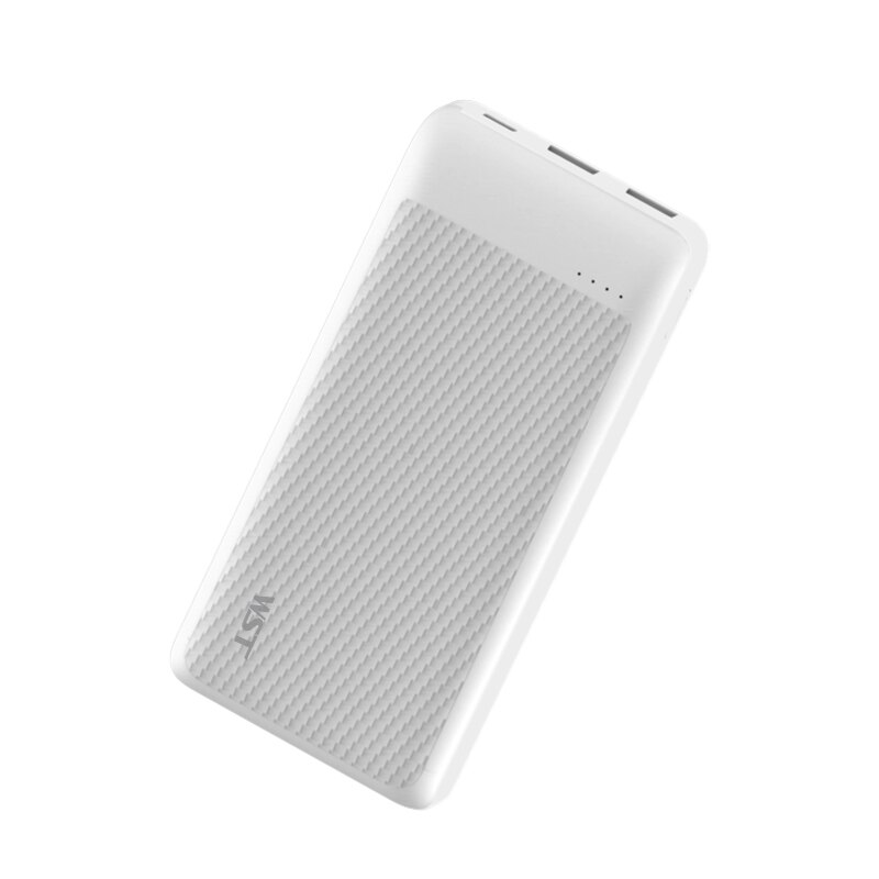Type-C Output Slim 20000mAh Universal BATTERY Pack Portable Charger Power Bank (White)