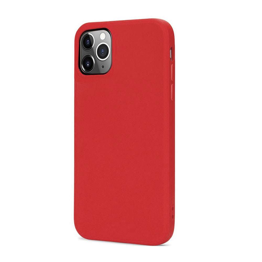 Full Corner Cover Protection Silicone Hybrid Case for iPHONE 11 [6.1] (Red)