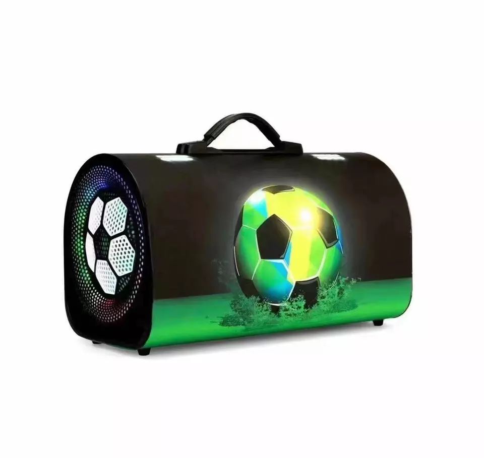 Soccer Design Tunnel Subwoofer Bluetooth Wireless SPEAKER TTD-603B (Black)